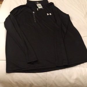 Under Armour long sleeve 1/4 zip neck